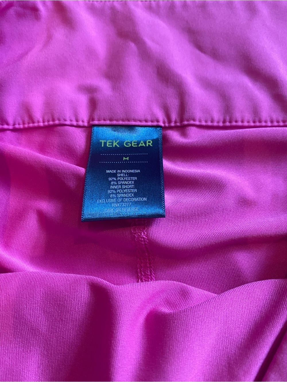 Women's Pink Performance Skort - Picture 6 of 6